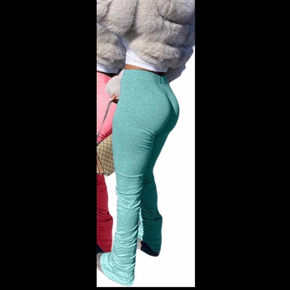 Butterfly Blue Stacked Pants 🦋